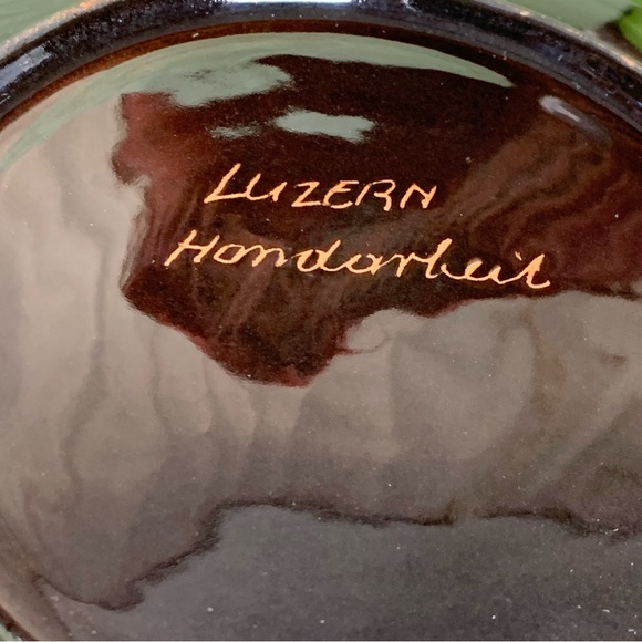 Luzern Handarbeit Ceramic Plate - Picture 3 of 7